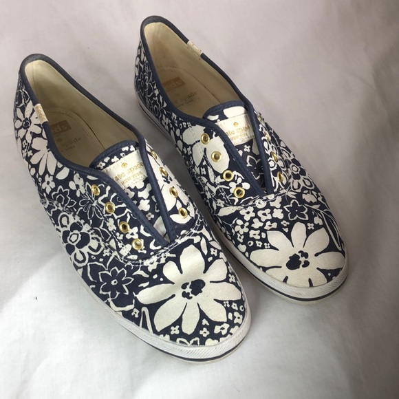 kate spade Shoes - Kate Spade Keds Collaboration Shoes 9 1/2 Blue